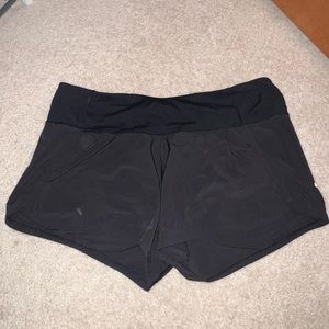 Lululemon speed-up lined running shorts